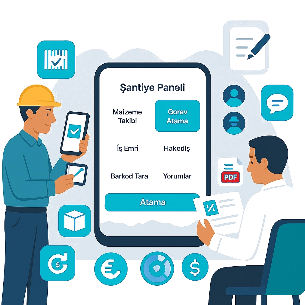 santiye takip programı