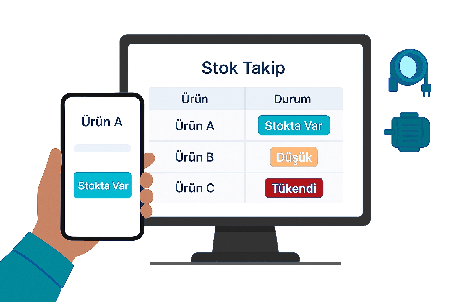 stok takip modülü